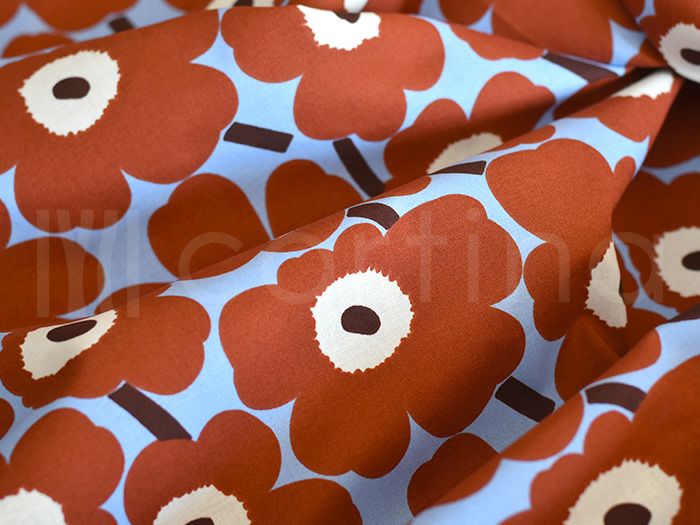 marimekko マリメッコ MINI UNIKKO ミニウニッコ 生地 10cm単位で