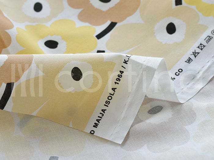 marimekko マリメッコ MINI UNIKKO ミニウニッコ 生地 10cm単位で