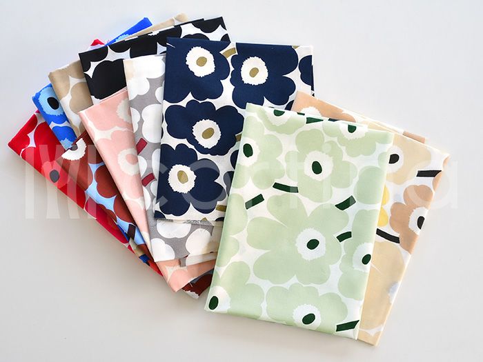 マリメッコ ミニウニッコ 生地 marimekko MINI UNIKKO 10cm単位で切り売り|《公式》北欧生地と雑貨の専門店 cortina  コルティーナ