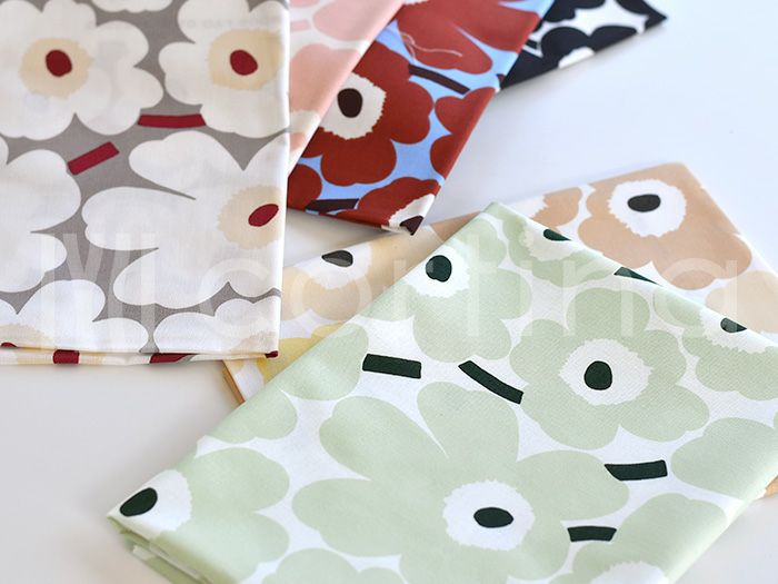 正規輸入品 marimekko マリメッコ おためし 北欧 生地 布 MINI UNIKKO