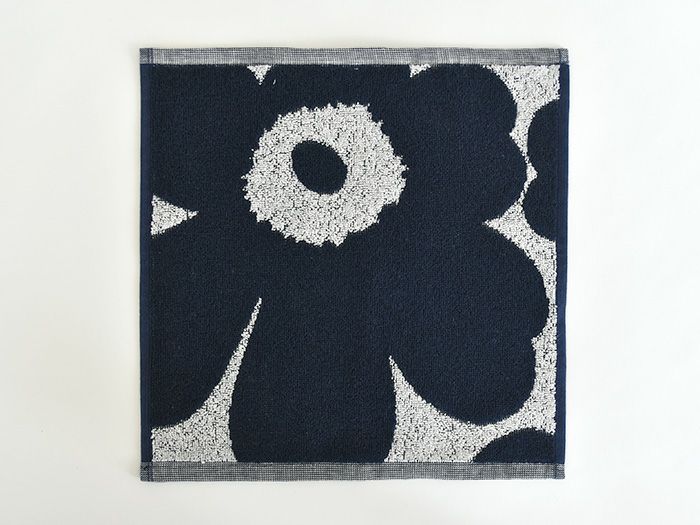 marimekko マリメッコ ミニタオル UNIKKO ウニッコ インディゴ