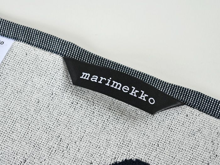 marimekko マリメッコ ミニタオル LOKKI ロッキ ネイビー