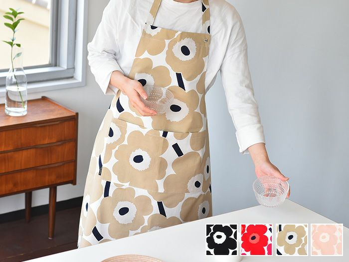 marimekko マリメッコ エプロン PIENI UNIKKO ピエニウニッコ|《公式》北欧生地と雑貨の専門店 cortina コルティーナ